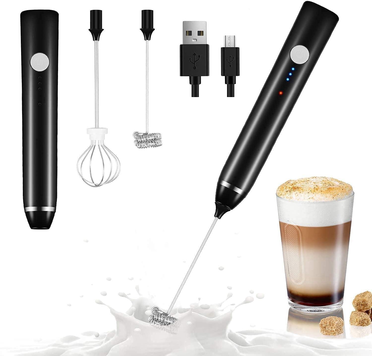 Usb milk frother